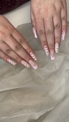 Holiday/Winter Nails - ✨Tis the Season ✨ Here is the most recent photos of acrylic extensions with Art chosen by our guest at KBS. Art can be done on all lengths and styles. Visit our website for more information. Holiday/Winter Nails - ✨Tis the Season ✨ Here is the most recent photos of acrylic extensions with Art chosen by our guest at KBS. Art can be done on all lengths and styles. Visit our website for more information.