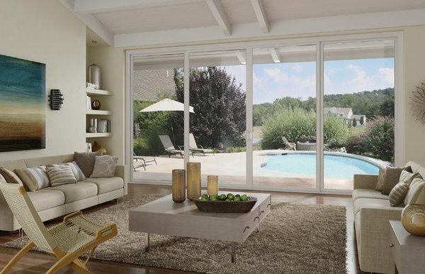 Sliding Glass Patio Doors - The typical sliding glass patio door is not famous for being easy to open. Many of us have had the unfortunate experience of trying to push and shove to get that sliding door open every time we want to go out. American Vision Windows, however, is dedicated to providing sliding patio doors that are beautiful and easy to slide.
