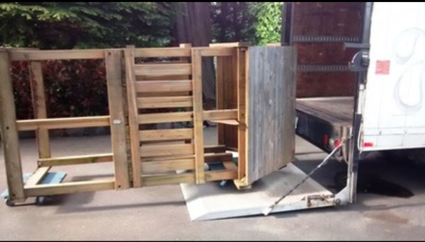 Patio playground set relocation - This was a huge playground patio set that the customer wanted moved to their new location without any damage or issues to their sod or driveway and patio. It took us a long time but with careful planning, patience and persistence, we were able to execute a job that was impossible even to the customer. All
In all, a very happy customer and certainly his/her kids. Patio playground set relocation - This was a huge playground patio set that the customer wanted moved to their new location without any damage or issues to their sod or driveway and patio. It took us a long time but with careful planning, patience and persistence, we were able to execute a job that was impossible even to the customer. All
In all, a very happy customer and certainly his/her kids.
