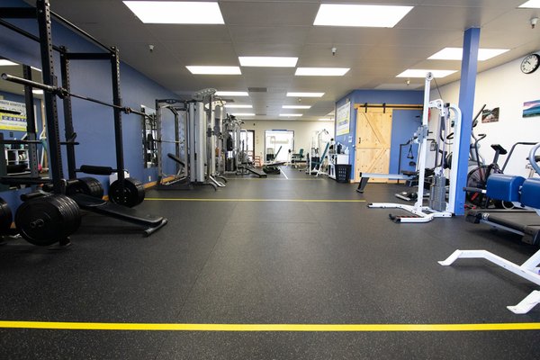 Gym Floor & Equipment - Here's some pics of our gym floor....everything you need to get back in great shape. We've taken every precaution to keep our environment safe, clean, and comfortable. Gym Floor & Equipment - Here's some pics of our gym floor....everything you need to get back in great shape. We've taken every precaution to keep our environment safe, clean, and comfortable.