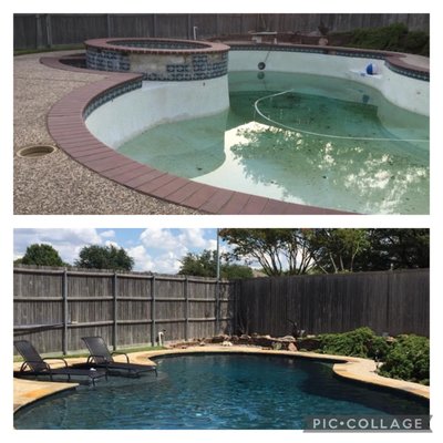 Pool remodel - Spa conversion to sun deck