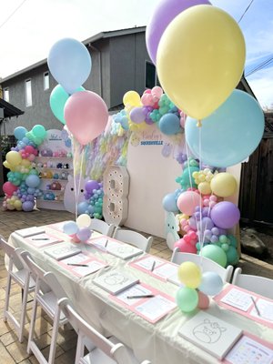 Squishmallow 8th Birthday - Sweet, Squishy, and Totally Perfect! This pastel paradise made for an unforgettable 8th birthday celebration, with Squishmallow magic, fun games, complete backdrop for photos, gorgeous pastel balloons, and tons of treats made this girls day extra special!