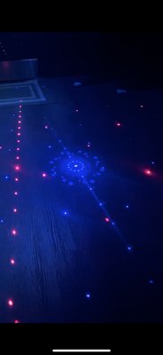 Lasers, patterns and disco lights - Have fun watching lasers and colored lights inside your car as you go thru our tunnel wash. We have laser lights coming from the sides and the ceiling. Very fun for kids and everyone