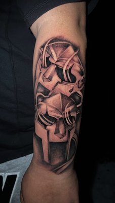 Ivan Antonio - Meet our resident artist Ivan. He specializes in custom lettering, black and grey, fineline, and traditional style tattoos. Any ideas you have, Ivan will make it happen.