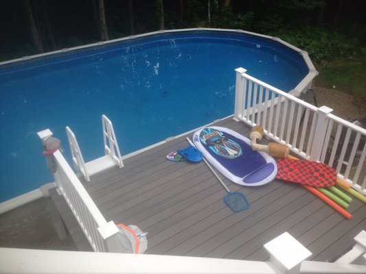 Above ground pools. - Some pictures of our work. Above ground pools. - Some pictures of our work.