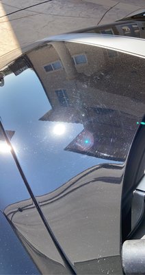 Paint Restoration - An example of heavy correction before 9h ceramic coating.