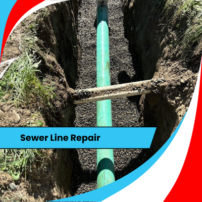 Sewer Line Repair - Our Patriot team was recently called out by a customer experiencing serious issues with their sewer line. After a thorough assessment from our plumbers, we were able to locate the problem. Tree roots had intruded the sewer line, causing major disruptions.
Our Patriot Plumbing crew quickly got to work, excavating the affected area and cutting the damaged pipe. We installed a new section of pipe to restore the sewer line to proper working order. Thanks to their swift response and expertise, our team was able to get the customer back to normalcy in no time.
Fantastic job to our team for their hard work and dedication to solving the problem efficiently!
