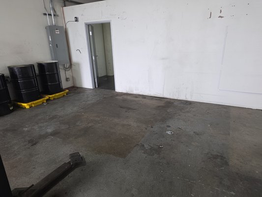 warehouse pressure washing - customer just moved into this warehouse and wanted all the dirt grime and oil removed. so went in and swept up all the dirt first then got to pressure washing. warehouse pressure washing - customer just moved into this warehouse and wanted all the dirt grime and oil removed. so went in and swept up all the dirt first then got to pressure washing.