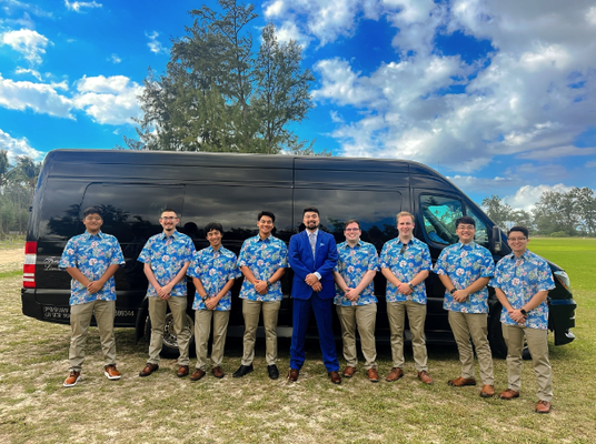 Weddings & Special Events - Ride with style on your special occasion. Whether it is wedding transfers, dinner transfers, birthdays, proms, concerts and other special transportation requests, we're here for you. We ensure the highest grade transportation service with our up-to-date luxury vehicle types to deliver the ROYAL EXPERIENCE.
With over 15 years of providing Oahu’s first-class transportation services, First Royal Limousine welcomes you. We continue to commit to offering our highest grade luxury transportation service to ensure a memorable experience in Hawaii.
Come and experience the ROYAL TREATMENT. Call us today for a free consultation! Weddings & Special Events - Ride with style on your special occasion. Whether it is wedding transfers, dinner transfers, birthdays, proms, concerts and other special transportation requests, we're here for you. We ensure the highest grade transportation service with our up-to-date luxury vehicle types to deliver the ROYAL EXPERIENCE.
With over 15 years of providing Oahu’s first-class transportation services, First Royal Limousine welcomes you. We continue to commit to offering our highest grade luxury transportation service to ensure a memorable experience in Hawaii.
Come and experience the ROYAL TREATMENT. Call us today for a free consultation!