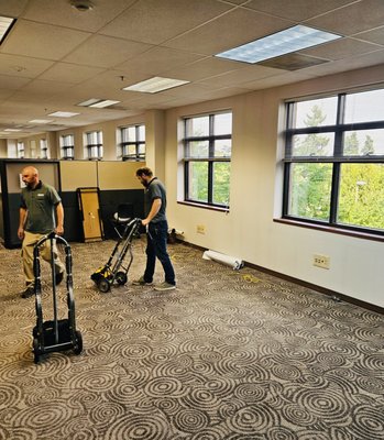 Cubicle and desk installation - Our team is very skilled and efficient at assembling and installing desks and cubicles. No project is too small or too large!