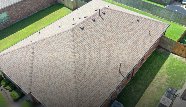 Roof and Gutters - The existing roof was replaced with high-performance Owens Corning Duration® shingles in Teak, offering enhanced durability, wind resistance, and a rich, dimensional aesthetic. To complement the roofing upgrade, the gutter system was fully modernized to ensure optimal water flow and drainage efficiency, reducing the risk of water damage and improving overall property protection.