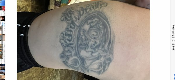 Tattoo before and after - This old tattoo needed bit of help- it worked! Tattoo before and after - This old tattoo needed bit of help- it worked!