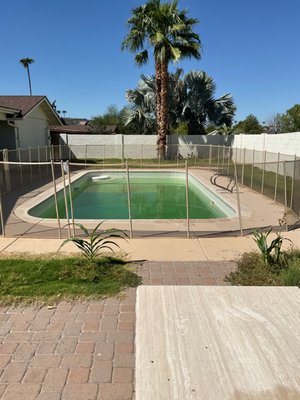 West Phoenix Pool - The old pool was in poor condition so we completely demoed out the old pool and re installed a brand new pool!