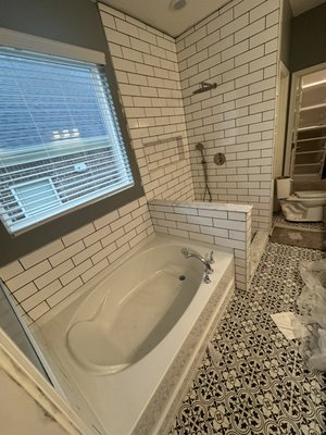 Bathroom finish product - Complete remodel Bathroom finish product - Complete remodel