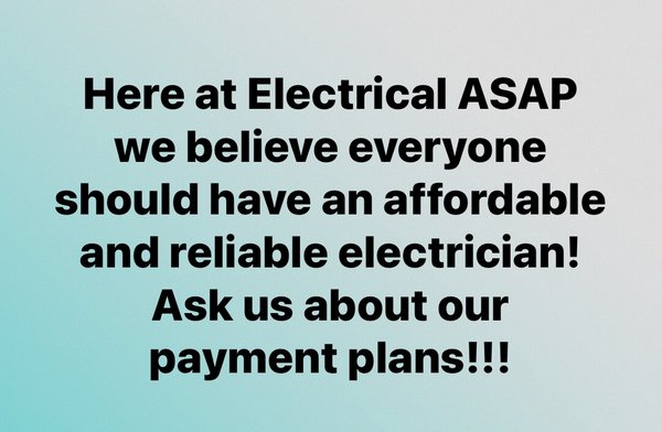 Ask about our payment plans -  call us today for all of your needs Ask about our payment plans -  call us today for all of your needs