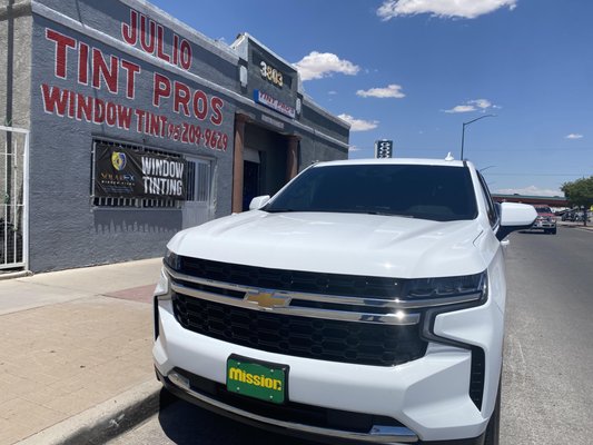 Newer Vehicle Tinting - Give us a call about Tinting your new Vehicle. Newer Vehicle Tinting - Give us a call about Tinting your new Vehicle.