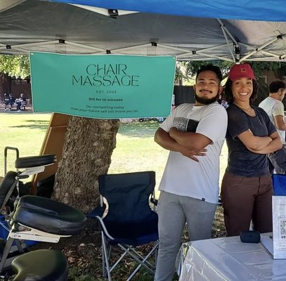 Chair Massage Services (for Events) - If you're looking for a budget friendly CMT for an upcoming event I am currently accepting new clients/partnerships for entities operating in East Bay (Oakland, Alameda, San Francisco) ~$15 travel fee. 2 hours minimum

It's my mission as a public health informant and CMT to take action based on the needs of the community. My work is primarily emphasized on contributing towards Women's Health.
