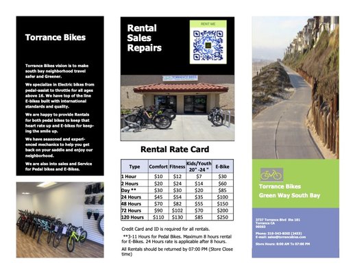 Bikes Sales & Rentals - Along with our repairs, we also sell bikes and rental bikes to the community. We take pride in having a wide selection of name brand bikes to choose from. We will walk through our options with you to make sure you are getting the best bike for your riding needs. Stop by today to buy or rent yours! If you have any questions about our inventory or are looking for an estimate on our bikes or services, please click to call our store. Bikes Sales & Rentals - Along with our repairs, we also sell bikes and rental bikes to the community. We take pride in having a wide selection of name brand bikes to choose from. We will walk through our options with you to make sure you are getting the best bike for your riding needs. Stop by today to buy or rent yours! If you have any questions about our inventory or are looking for an estimate on our bikes or services, please click to call our store.
