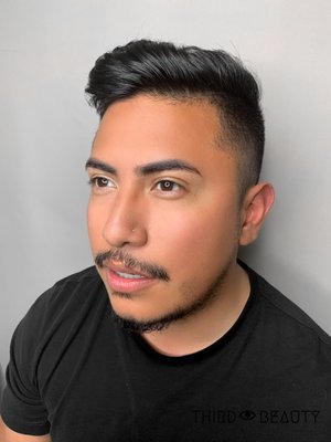 Men's Powder Brows - Client's cosmetic tattoo brow style request: subtle + natural.
The appointment includes a consultation to discuss at the beginning of the session: shape, color, shade, style, skin type, and symmetry, followed by free-hand brow mapping. This style focuses on natural and subtle enhancements with no harsh lines. Topical numbing cream will be applied to the brows before tattooing for maximum comfort.
Cosmetic tattoos last 1-3 years and are suitable for all skin types. Healing time: 7-10 days. The touchup price is not included. Men's Powder Brows - Client's cosmetic tattoo brow style request: subtle + natural.
The appointment includes a consultation to discuss at the beginning of the session: shape, color, shade, style, skin type, and symmetry, followed by free-hand brow mapping. This style focuses on natural and subtle enhancements with no harsh lines. Topical numbing cream will be applied to the brows before tattooing for maximum comfort.
Cosmetic tattoos last 1-3 years and are suitable for all skin types. Healing time: 7-10 days. The touchup price is not included.