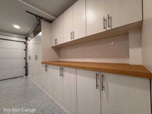 Garage Remodeling 94086 Sunnyvale - Garage Remodel with Custom Size Cabinets
