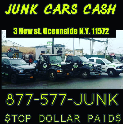 Top Dollar for ANY Used/Junk Car - We give you TOP DOLLAR to recycle your junk cars into better functional objects that can be helpful for the future and to make your junk car selling experience more pleasurable. We offer quick and free junk car pick up service. To know more of our working practices and our services in detail call us
877-577-JUNK Top Dollar for ANY Used/Junk Car - We give you TOP DOLLAR to recycle your junk cars into better functional objects that can be helpful for the future and to make your junk car selling experience more pleasurable. We offer quick and free junk car pick up service. To know more of our working practices and our services in detail call us
877-577-JUNK
