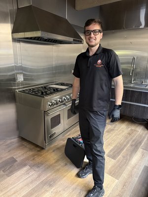 Viking stove repair in Malibu - Another successful project in the books for West Appliance Service! We recently visited a home in Malibu to diagnose a Viking stove that wasn't firing up. Our technician pinpointed the issue immediately: faulty igniters. We replaced the parts, tested the burners, and got the appliance back to 100% working condition.
Trust the local experts with your luxury kitchen appliances. We proudly service all premium brands, including Viking, Sub-Zero, Wolf, and Thermador.
Fast service available across the Greater LA area: Malibu, Santa Monica, Beverly Hills, Hollywood Hills, Calabasas, Marina Del Rey, Culver City, Century City, Beverly Glen, Brentwood, Manhattan Beach, Playa del Rey, Redondo Beach, Hermosa Beach, Torrance, and Rancho Palos Verdes. Viking stove repair in Malibu - Another successful project in the books for West Appliance Service! We recently visited a home in Malibu to diagnose a Viking stove that wasn't firing up. Our technician pinpointed the issue immediately: faulty igniters. We replaced the parts, tested the burners, and got the appliance back to 100% working condition.
Trust the local experts with your luxury kitchen appliances. We proudly service all premium brands, including Viking, Sub-Zero, Wolf, and Thermador.
Fast service available across the Greater LA area: Malibu, Santa Monica, Beverly Hills, Hollywood Hills, Calabasas, Marina Del Rey, Culver City, Century City, Beverly Glen, Brentwood, Manhattan Beach, Playa del Rey, Redondo Beach, Hermosa Beach, Torrance, and Rancho Palos Verdes.