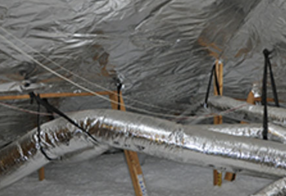 ATTIC RADIANT BARRIER - The temperature of the Attic space increases and that heat is transferred from the attic to your home, Increasing summer energy consumption and cooling costs. A radiant barrier can lower that heat transfer.
Keep the Attic space cooler and lower cooling costs.