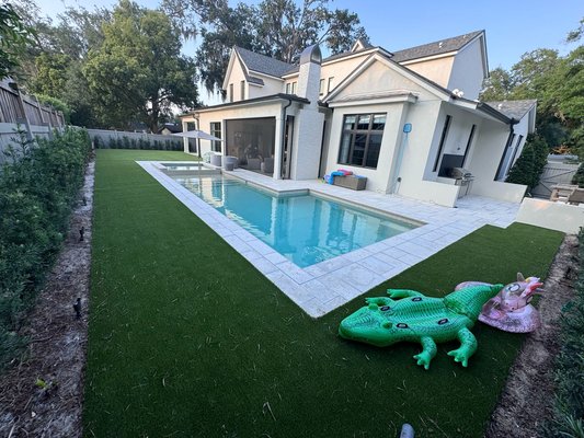 Unique backyard home improvements! - Multiple backyard paver and artificial turf projects, we have highly professional workers that have a lot of experience. Unique backyard home improvements! - Multiple backyard paver and artificial turf projects, we have highly professional workers that have a lot of experience.