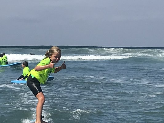 Gone surfing back later - These people selected San Diego Surf-Oceanside at sandiegosurf.com to have some fun and celebrate life. We are always honored to be the surfing experience provider selected.
