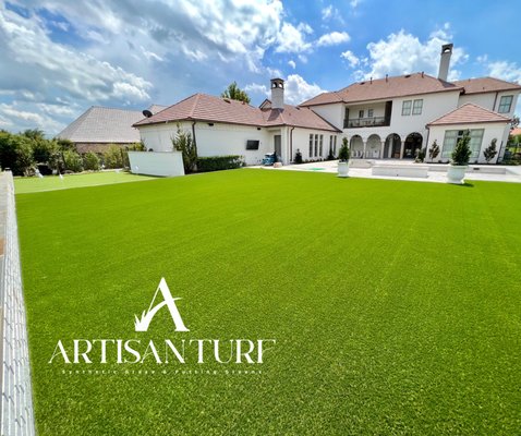 Artisan Turf recent projects - Artisan Turf designs and installs artificial grass & putting greens within the Dallas/Fort Worth metroplex and surrounding areas. We understand the satisfaction of waking up every day to a lawn that's green, healthy, and perfectly manicured. It's not only the aesthetic – it's the freedom to host, play and relax in a space that's always ready for you. With more than ten years' installation experience and a professional golf background, we know what qualifies as a dream lawn. And we won't craft anything less. Artisan Turf recent projects - Artisan Turf designs and installs artificial grass & putting greens within the Dallas/Fort Worth metroplex and surrounding areas. We understand the satisfaction of waking up every day to a lawn that's green, healthy, and perfectly manicured. It's not only the aesthetic – it's the freedom to host, play and relax in a space that's always ready for you. With more than ten years' installation experience and a professional golf background, we know what qualifies as a dream lawn. And we won't craft anything less.