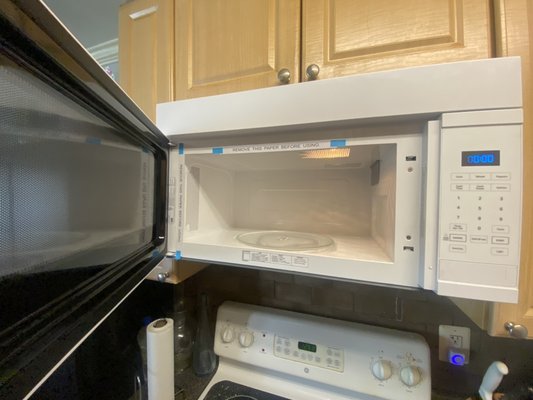 Microwave installation - Replacing a broken microwave is a kind of challenge one the home owner buy a newer with small deference on the size . We everything possible to put it in place . Microwave installation - Replacing a broken microwave is a kind of challenge one the home owner buy a newer with small deference on the size . We everything possible to put it in place .