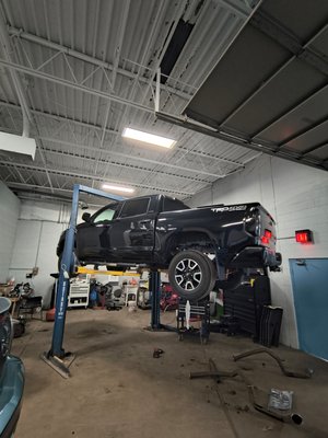 new catback - Added a new TRD exhaust to this truck. new catback - Added a new TRD exhaust to this truck.