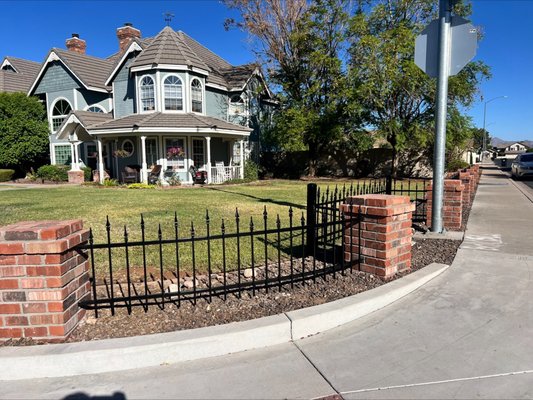Curb Appeal & Security Upgrade - This custom project by 3-D Masonry, LLC included a combination of decorative and functional masonry and ironwork designed to enhance both the look and security of the property. Key features included:

Decorative Block Wall – Installed for added privacy and visual appeal, featuring a clean stucco finish.

Custom Iron Gates – RV and pedestrian gates built with powder-coated iron for long-lasting durability and style.

Brick Veneer Accents – Added to exterior surfaces for a warm, timeless finish.

Custom Block Mailbox – Built to match the home’s style using coordinating block and stucco.

Each element was designed to work together, creating a cohesive, polished look with lasting value.

📍 Serving the Phoenix Metro & Surrounding Areas
📞 Call 3-D Masonry, LLC for a free estimate!