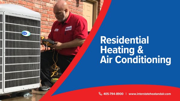 Heating Repair - We service all Brands & Types of Furnaces and Heat Pumps

- 24/7 Emergency Repair
- Routine Maintenance
- System Diagnostics
- Thermostat repair
- Ductwork Inspection

For all brands of heating & cooling systems, including manufacturer warranties. If you need Heating repair Interstate is Oklahoma City’s reliable Heating repair Pros.