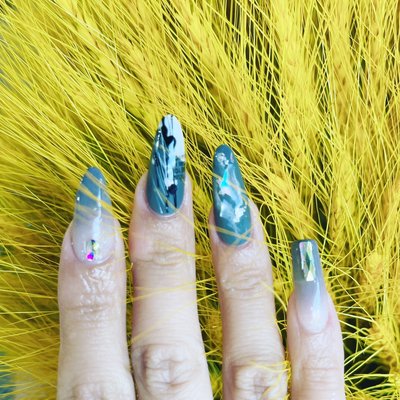 press on nail tip - nail wit tip