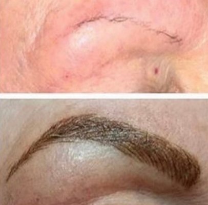 Microbladed Brows - microblading is one of many brow tattoo techniques that I offer.