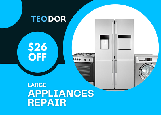 Expert Home Appliance Repair Services - Are your appliances giving you trouble? From refrigerators to gas stoves, washing machines to dryers, dishwashers, and even ice makers, we've got you covered! At Teodor Appliance, we specialize in repairing a wide range of household appliances to keep your home running smoothly. Expert Home Appliance Repair Services - Are your appliances giving you trouble? From refrigerators to gas stoves, washing machines to dryers, dishwashers, and even ice makers, we've got you covered! At Teodor Appliance, we specialize in repairing a wide range of household appliances to keep your home running smoothly.