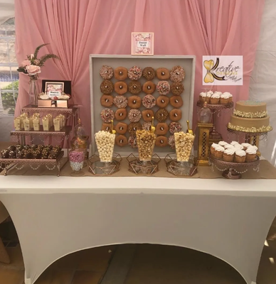 Dessert Tables - KD by KB has hand selected a list of quality vendors that we utilize to help provide the best desserts for all of our client's events.  WE ENSURE QUALITY IN THE DESSERTS AS WELL AS THE DECOR!