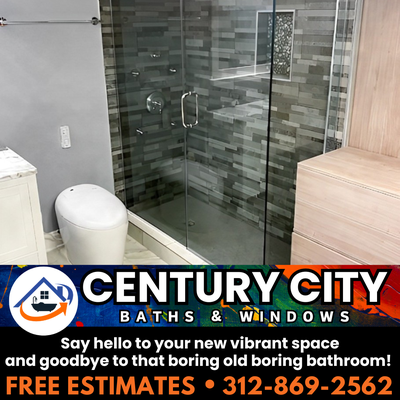 Bathroom Space Transformation Bathroom Remodel Chicagoland - ✨FLOAT INTO A FRESH NEW BATHROOM✨

Transform your space with Century City Baths and Windows today! 💙

GET IN TOUCH with us here:
🌐 https://www.centurycitybaths.com/?utm_source=yelp
📧 info@centurycitybaths.com
📞 +1 312-869-2562

We look forward to working with you 🤩