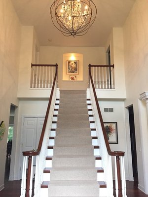 Interior Painting - Complete Interior Painting done for 2000 sq foot house