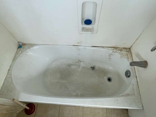 Deep Cleaning - Deep cleaning done with attention to detail. We removed buildup, cleaned and sanitized all surfaces, and left the bathroom looking fresh and spotless. You can really see the difference in the before and after photos!