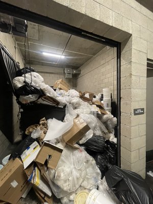 Dumpster Overflow Cleanup - Did you miss a trash service? Don’t stress, let Evict Your Junk handle the mess.