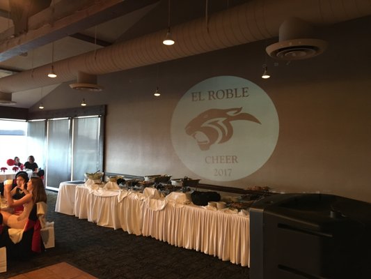 El Roble Cheer Banquet - This event we provided Dj Services, Monogram and Photobooth Services El Roble Cheer Banquet - This event we provided Dj Services, Monogram and Photobooth Services