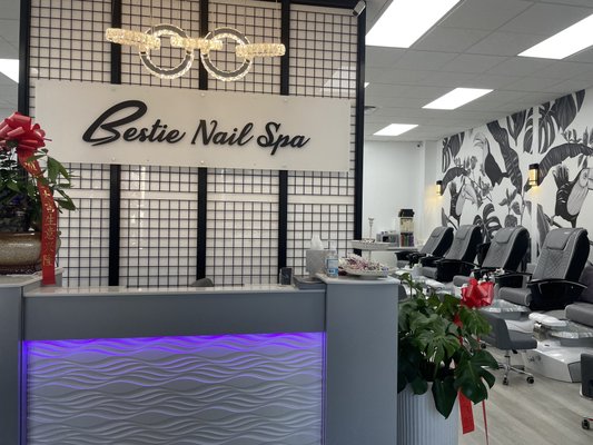 All bout Nails - Bestie Nail Spa is a small business run by professional workers. Our store is specially designed with the newest looks located on 46 Hill Street, Southampton. Bestie Nail Spa does various services for our customers such as massage, waxing, tinting, and of course nails of unique designs. Our workers are guaranteed to treat our customers with respect and provide the best service possible through consistent hard work. All bout Nails - Bestie Nail Spa is a small business run by professional workers. Our store is specially designed with the newest looks located on 46 Hill Street, Southampton. Bestie Nail Spa does various services for our customers such as massage, waxing, tinting, and of course nails of unique designs. Our workers are guaranteed to treat our customers with respect and provide the best service possible through consistent hard work.