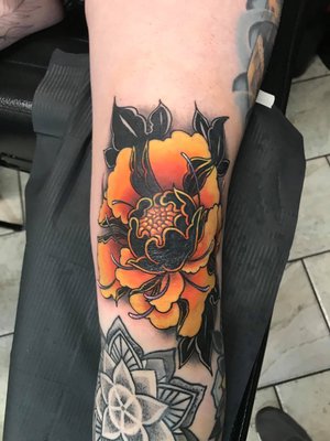 The bold Tyson O’Bryan - You can’t get any more determined, talented and honest artist in the area. Tyson is suck a stand up guy his tattoos call him honest Abe! Tyson is very skilled and talented in many styles and will make your tattoo dream a reality! Check him out on our website. Click the website link in our bio.