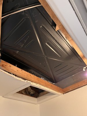 Drywall Repair - This client had an AC water leak. Client was very satisfied! Drywall Repair - This client had an AC water leak. Client was very satisfied!