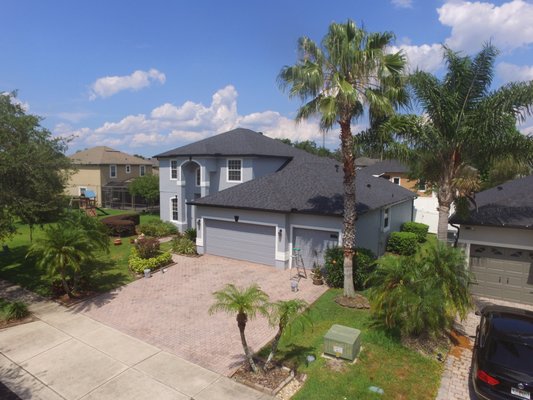 1493 CRANSTON ST, WINTER SPRINGS, FL 32708 - Come see this spacious, well maintained beauty in the highly desired and gated neighborhood of Barrington Estates in Winter Springs! This majestic, 2 story home welcomes you with a fantastic paver driveway, huge fenced yard, elegantly manicured landscaping and vibrant new exterior paint. Two brand new AC units have just been installed. Inside the home will find spacious open concept layout with gourmet kitchen open to a large family room. The must-see formal dining room has beautiful columns and is flanked by a separate formal living room area. The high ceilings are topped with elegant crown molding throughout the downstairs and the flooring is a wonderful mix of engineered wood and tile. The large primary bedroom is located downstairs is also topped with crown molding and has a large bathroom suite with garden tub, double vanity and large walk-in closet. Upstairs of this home has a magnificent loft with 3 more large bedrooms, 2 bathrooms and plenty of room for everyone. The backyard has a large screened porch with fans, lighting and everything you need to enjoy the outdoors and large yard. The location of this home is also unparalleled with A-Rated Schools and just minutes to 417, Downtown Oviedo and UCF. 1493 CRANSTON ST, WINTER SPRINGS, FL 32708 - Come see this spacious, well maintained beauty in the highly desired and gated neighborhood of Barrington Estates in Winter Springs! This majestic, 2 story home welcomes you with a fantastic paver driveway, huge fenced yard, elegantly manicured landscaping and vibrant new exterior paint. Two brand new AC units have just been installed. Inside the home will find spacious open concept layout with gourmet kitchen open to a large family room. The must-see formal dining room has beautiful columns and is flanked by a separate formal living room area. The high ceilings are topped with elegant crown molding throughout the downstairs and the flooring is a wonderful mix of engineered wood and tile. The large primary bedroom is located downstairs is also topped with crown molding and has a large bathroom suite with garden tub, double vanity and large walk-in closet. Upstairs of this home has a magnificent loft with 3 more large bedrooms, 2 bathrooms and plenty of room for everyone. The backyard has a large screened porch with fans, lighting and everything you need to enjoy the outdoors and large yard. The location of this home is also unparalleled with A-Rated Schools and just minutes to 417, Downtown Oviedo and UCF.