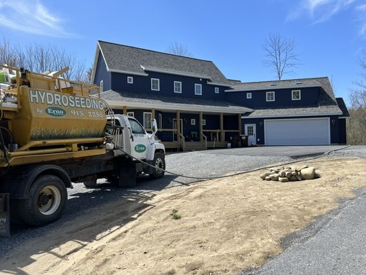 250000 sq ft new home hydroseeding application - Hydroseeding is an awesome way to get the lawn of your dreams.
In addition to improving the look of your lawn, this service:
Guards against erosion
Minimizes debris and pollen
Inhibits weed growth
Increases the value of your home
Investing in this service is one of the best ways to nourish your lawn. 250000 sq ft new home hydroseeding application - Hydroseeding is an awesome way to get the lawn of your dreams.
In addition to improving the look of your lawn, this service:
Guards against erosion
Minimizes debris and pollen
Inhibits weed growth
Increases the value of your home
Investing in this service is one of the best ways to nourish your lawn.