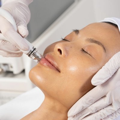 DiamondGlow™ - More than a glow. A skin transformation. DiamondGlow™ is a next level, non-invasive skin resurfacing treatment designed to deliver radiant, rejuvenated, and healthy-looking skin using exfoliation, extraction, and pro-infusion.
Experience DiamondGlow™, a next-level, noninvasive skin-resurfacing treatment designed to work with advanced SkinMedica® skincare to deliver radiant, rejuvenated, and healthy-looking skin. This powerful treatment simultaneously exfoliates, extracts, and treats the skin for results that last. It infuses the skin with serums at the moment of exfoliation when pores are most receptive, maximizing every second of the treatment, for proven results. DiamondGlow™ - More than a glow. A skin transformation. DiamondGlow™ is a next level, non-invasive skin resurfacing treatment designed to deliver radiant, rejuvenated, and healthy-looking skin using exfoliation, extraction, and pro-infusion.
Experience DiamondGlow™, a next-level, noninvasive skin-resurfacing treatment designed to work with advanced SkinMedica® skincare to deliver radiant, rejuvenated, and healthy-looking skin. This powerful treatment simultaneously exfoliates, extracts, and treats the skin for results that last. It infuses the skin with serums at the moment of exfoliation when pores are most receptive, maximizing every second of the treatment, for proven results.