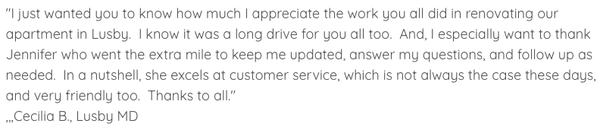 5 Star Testimonials - Warren Construction is not new to 5 star testimonials! Check all of them out on our website!